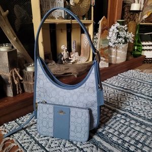 Coach Ergo Shoulder Bag with Wristlet